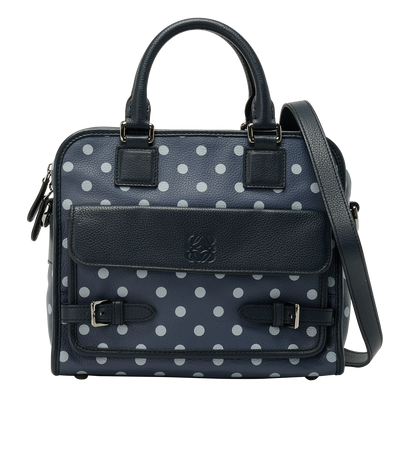 Cruz, &pound;395, Handbags, Blue, Leather, Front view